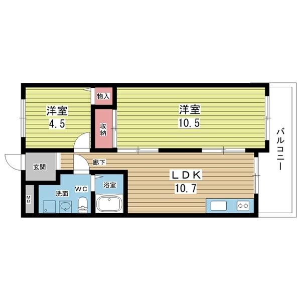 間取図(平面図)
