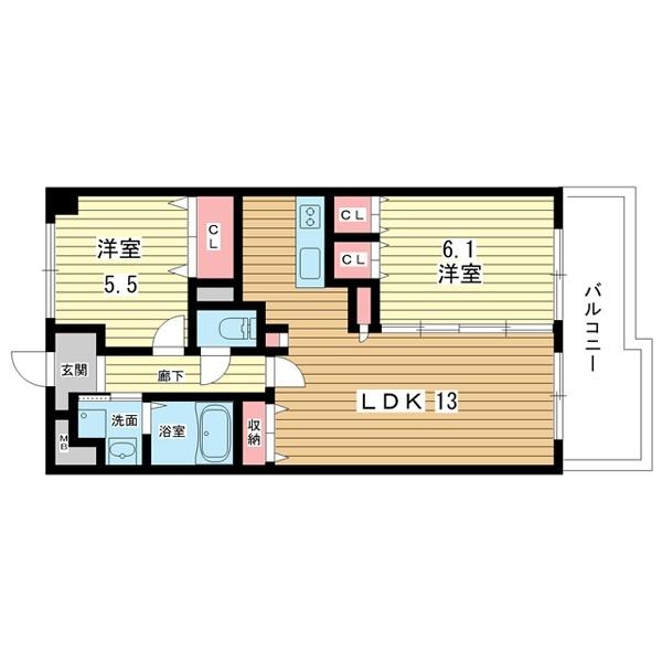 間取図(平面図)