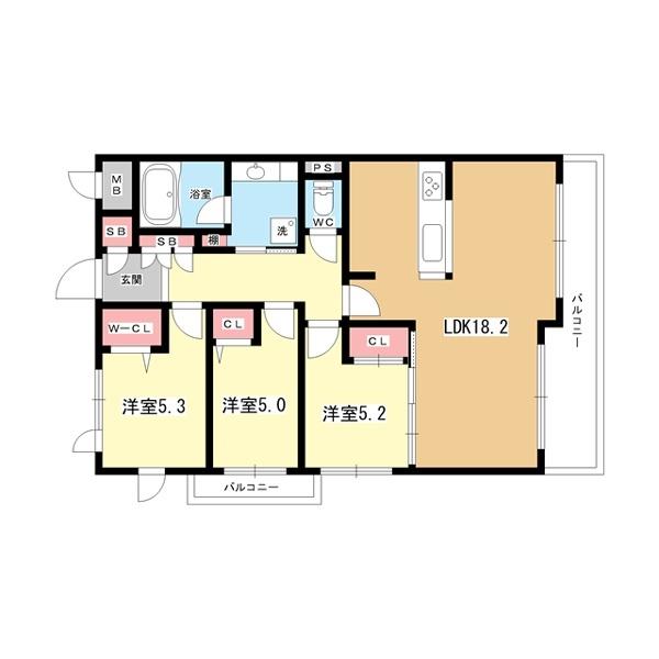 間取図(平面図)