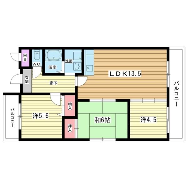 間取図(平面図)