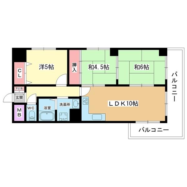 間取図(平面図)