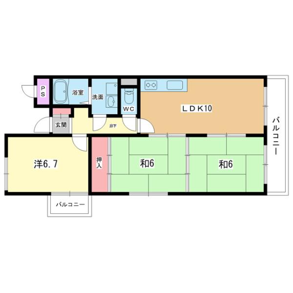 間取図(平面図)