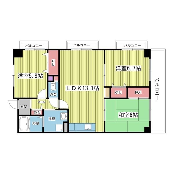 間取図(平面図)