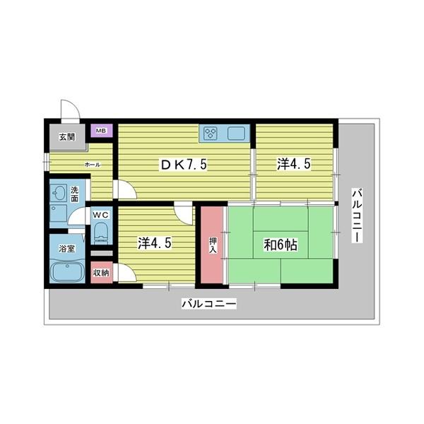 間取図(平面図)