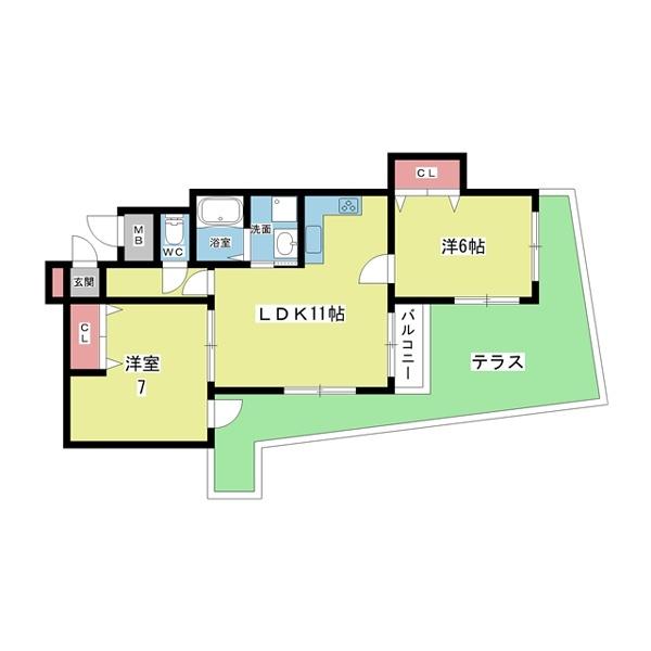間取図(平面図)