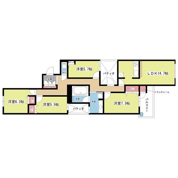 間取図(平面図)