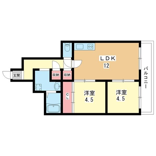 間取図(平面図)
