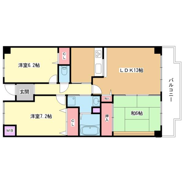 間取図(平面図)