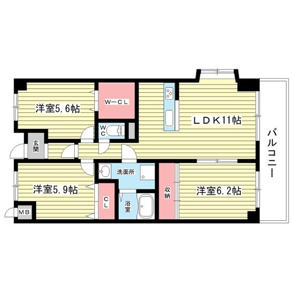 間取図(平面図)