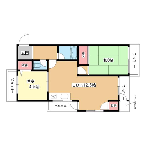 間取図(平面図)