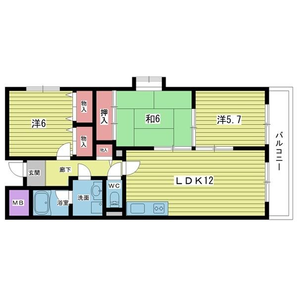 間取図(平面図)