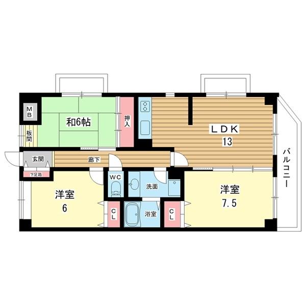 間取図(平面図)
