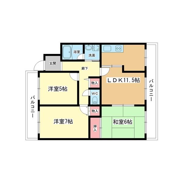 間取図(平面図)