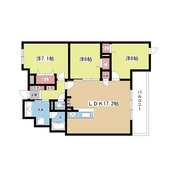 間取図(平面図)
