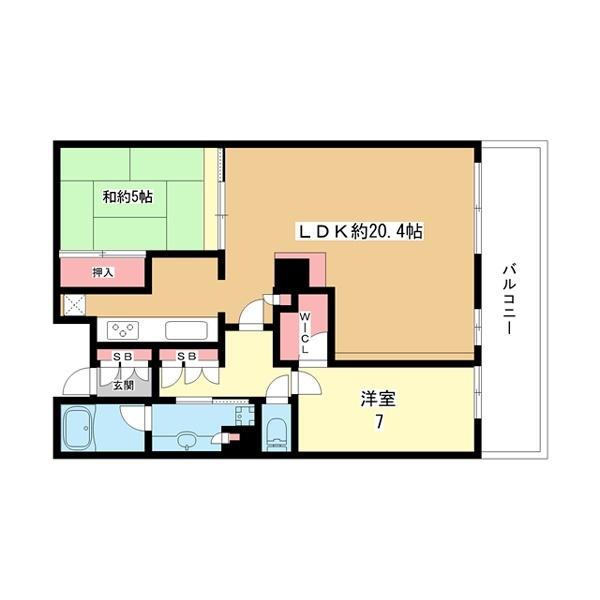 間取図(平面図)