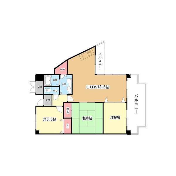 間取図(平面図)