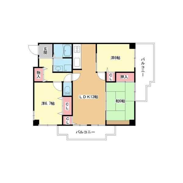 間取図(平面図)