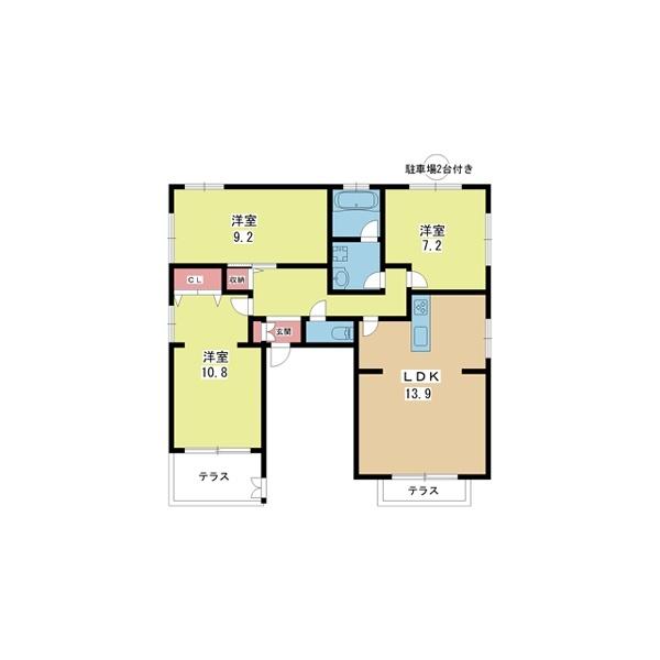間取図(平面図)