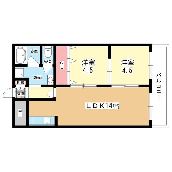 間取図(平面図)