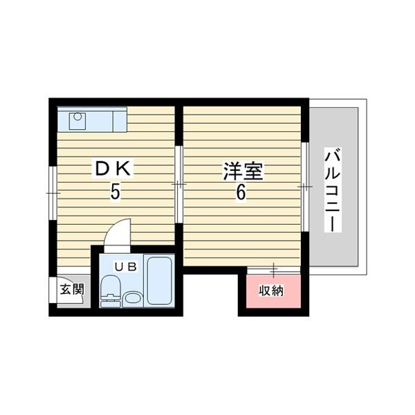 豊中市服部本町マンション 間取り図画像