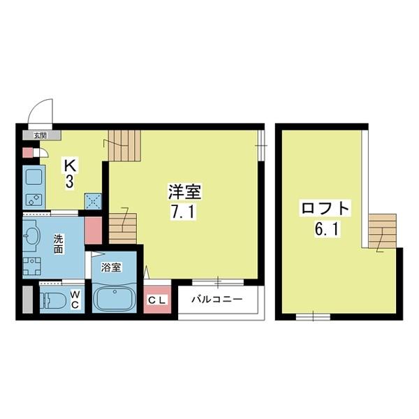 豊中市庄内東町アパート 間取り図画像
