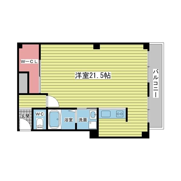 豊中市螢池西町マンション 間取り図画像