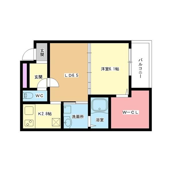 豊中市庄内西町アパート 間取り図画像