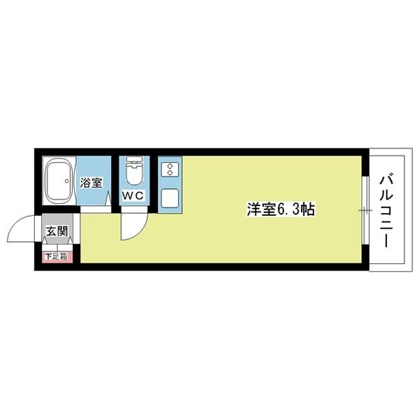 豊中市螢池南町マンション 間取り図画像