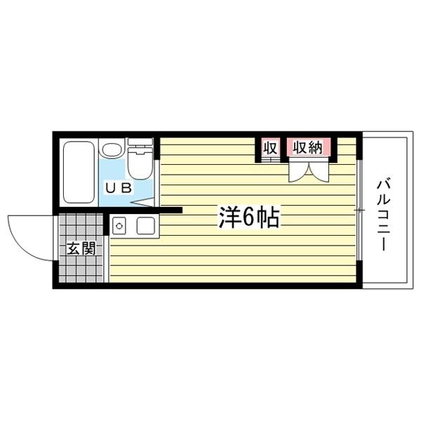 豊中市柴原町マンション 間取り図画像