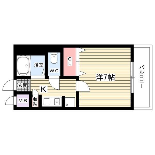 アクア豊中 間取り図画像