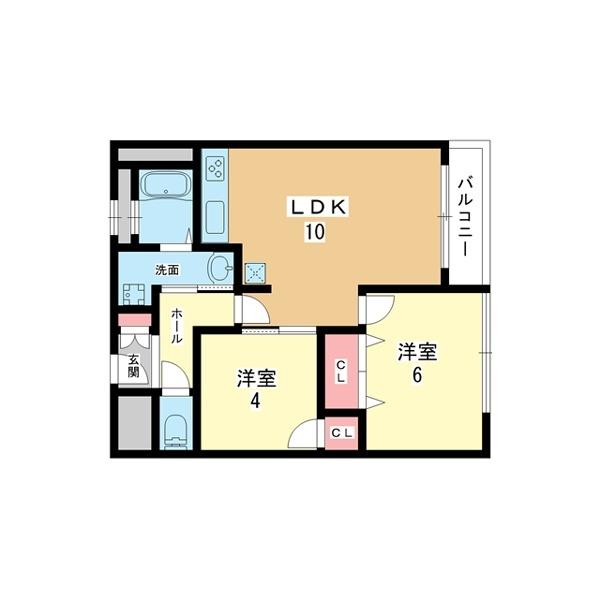 豊中市長興寺北マンション 間取り図画像