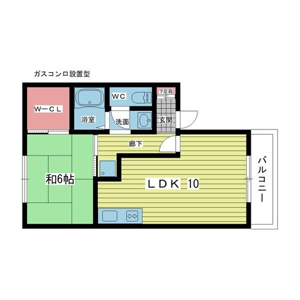 豊中市刀根山マンション 間取り図画像