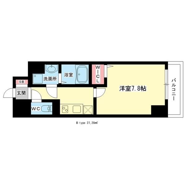 豊中市稲津町マンション 間取り図画像