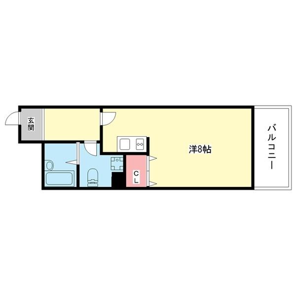 豊中市曽根南町マンション 間取り図画像