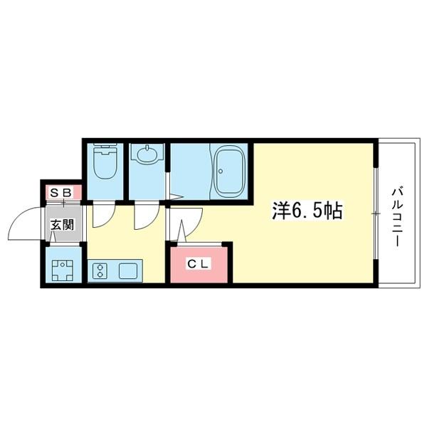 豊中市日出町マンション 間取り図画像