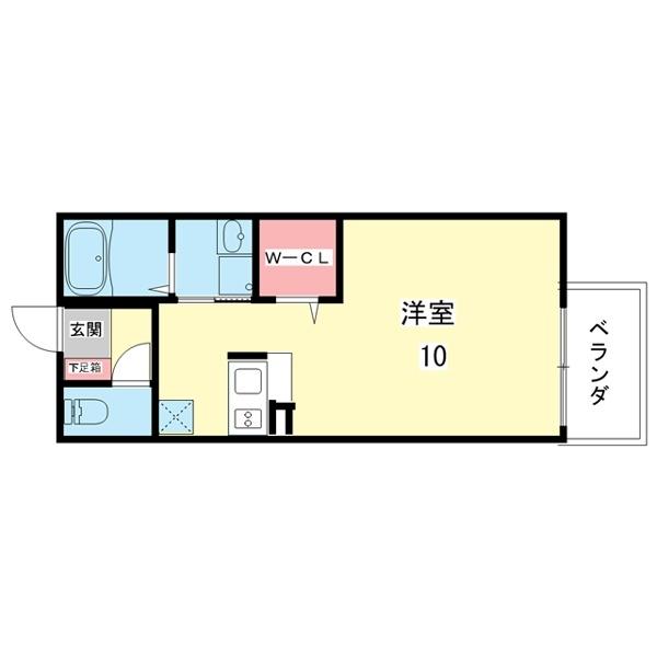 豊中市玉井町アパート 間取り図画像