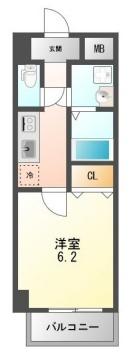 豊中市庄内東町マンション 間取り図画像