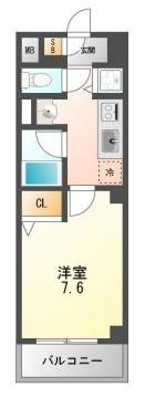 豊中市穂積マンション 間取り図画像