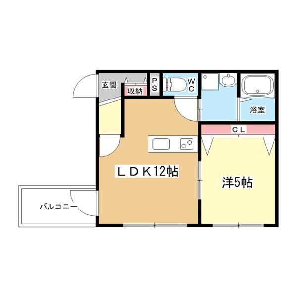 豊中市玉井町マンション 間取り図画像