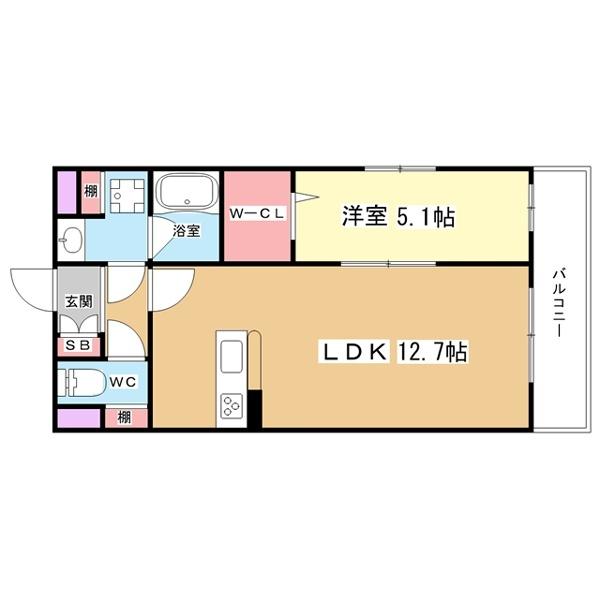 豊中市利倉アパート 間取り図画像
