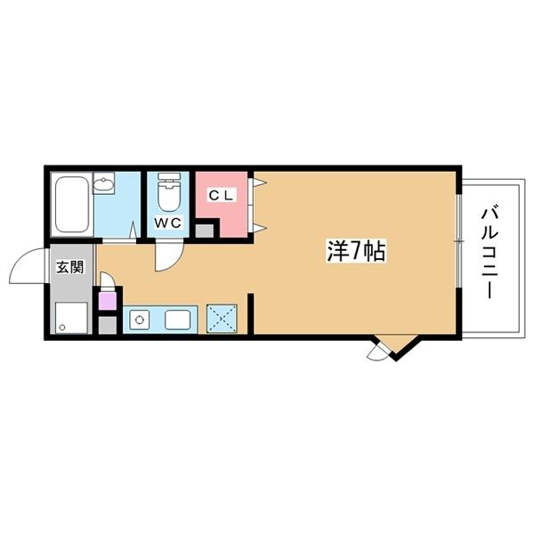 豊中市宮山町アパート 間取り図画像