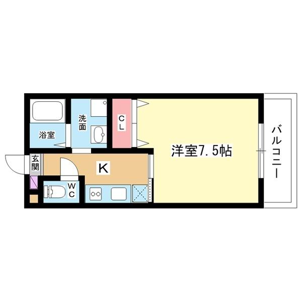 豊中市上野西アパート 間取り図画像