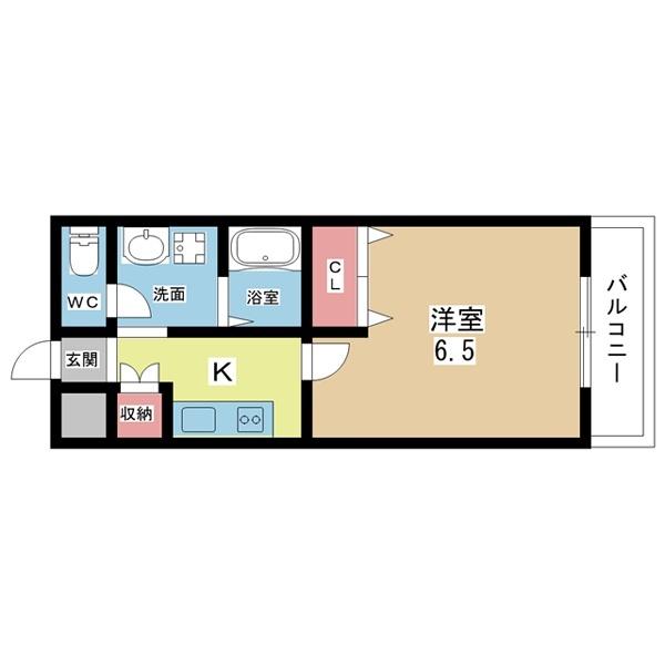 豊中市螢池東町マンション 間取り図画像