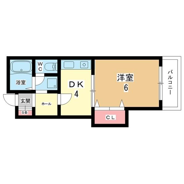 豊中市中桜塚マンション 間取り図画像
