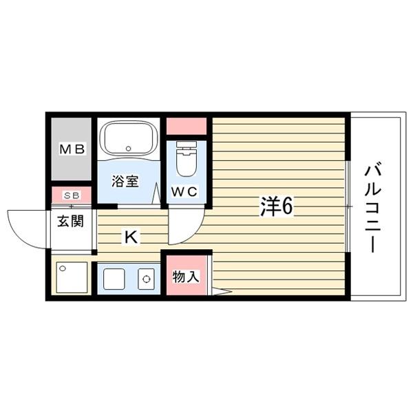 リバティーハイツ 間取り図画像