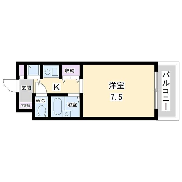 豊中市稲津町マンション 間取り図画像