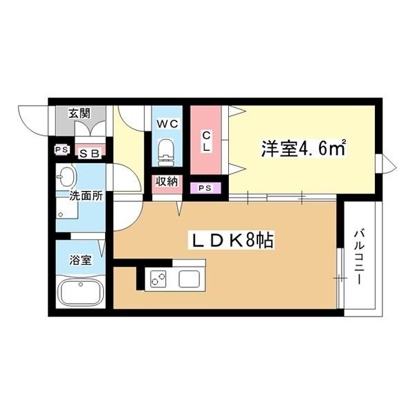 豊中市螢池北町アパート 間取り図画像
