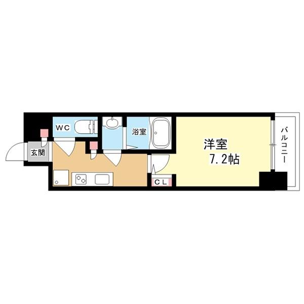 豊中市日出町マンション 間取り図画像