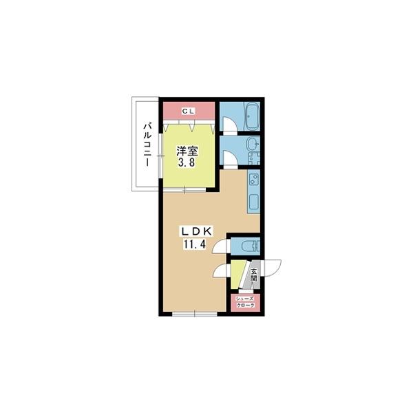 豊中市刀根山マンション 間取り図画像