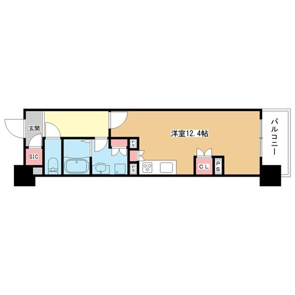 吹田市津雲台マンション 間取り図画像